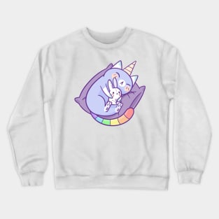 Sleepy Caticorn Crewneck Sweatshirt